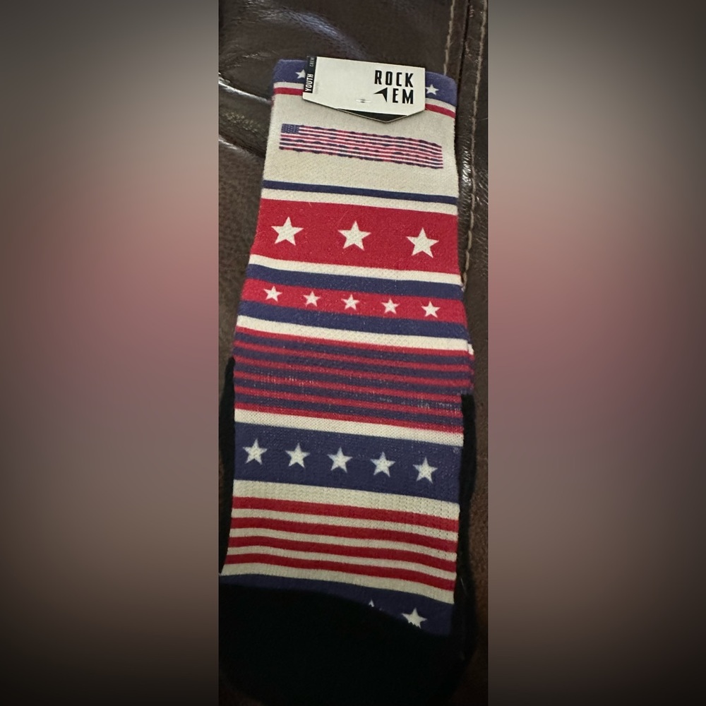 LAFC rock em youth crew socks- nwt